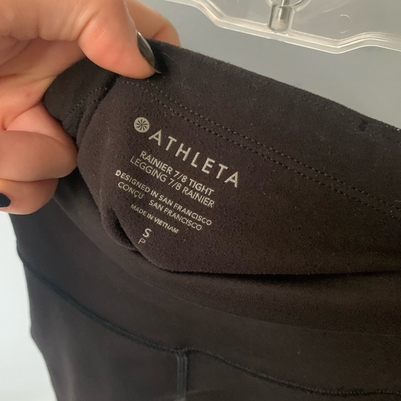 Athleta Rainier Brushed 7/8 Tight - Picture 4 of 7